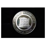 .89 OZ 92.5% SILVER ROUND