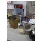 VINTAGE HAZEL ATLAS FOOD CHOPPER