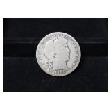 1900 O BARBER HALF DOLLAR 90%
