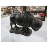 BUFFALO SCULPTURE BY PATTERSON GALLERY 1990