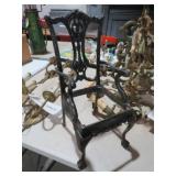 CAST IRON DOLL CHAIR