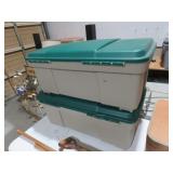 (2) LARGE STORAGE CONTAINERS