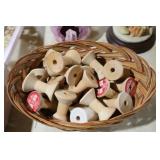 VINTAGE BESTO TWIST WOOD SPOOLS