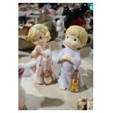 PRECIOUS MOMENTS PRAYING BOY & GIRL