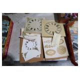 VINTAGE CLOCK FACE & ORNAMENT DECALS