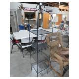 METAL TIERED DISPLAY STAND