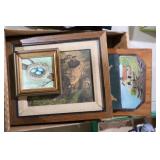 COLL. OF VINTAGE FRAMED PRINTS