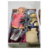 UNIQUE METAL ART, DOLLS, CLUTCH, MISC