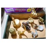 COLL. OF BEAUTIFULBRASS & METAL HOME DECOR PIECES