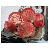 POTTERY BARN PLATES & SERVING PCS