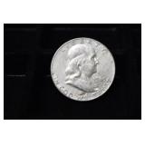 1963 D FRANKLIN HALF DOLLAR 90%