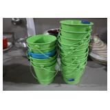 (15) METAL BUCKETS