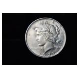 1922 D PEACE SILVER DOLLAR 90%