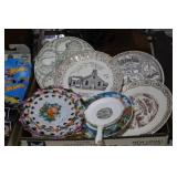 NICE COLL. DECOR CHINA PLATES