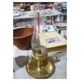 FULL SIZE VINTAGE BRASS LAMP