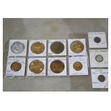 VINTAGE SCOUT COINS & BALL MARKERS