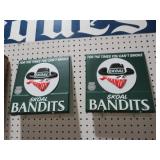 (2) PLASTIC EMBOSSED SKOAL BANDIT ADV. SIGNS