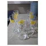 (7) VINTAGE TAB ADV. GLASSES