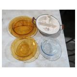 VTG CERAMIC & GLASS CHILDRENS DISHES