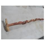 HAND MADE CEDAR WALKING CANE