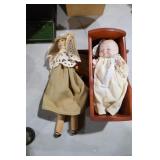2 VINTAGE CHILDRENS DOLLS