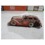 MARX WINDUP TRICKY TAXI METAL TOY