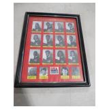 FRAMED 1992 USA OLYMPIC BASKETBALL TEAM- SIGNED