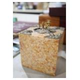 VINTAGE ITALIAN ONYX TRINKET BOX