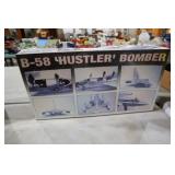 SEALED B58 BOMBER VINTAGE MODEL KIT NOS
