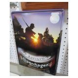 METAL COPENHAGEN SNUFF ADV. SIGN