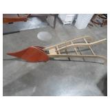 WOOD AGRICULTURAL PARADE PLOW