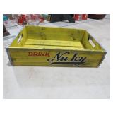 VTG WOOD NU ICY ADV. CRATE