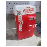 NICE CERAMIC COCA COLA MACHINE COOKIE JAR