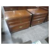PAIR LEXINGTON 2 DWR NIGHTSTANDS