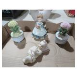 LEFTON TRINKET BOXES & LEFTON FIGURINES