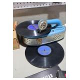 VINTAGE PHONOGRAPH & RECORDS