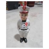 CAST IRON "TEXACO " MAN COIN BANK
