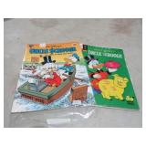 (2) UNCLE SCROOGE COMIC BOOKS