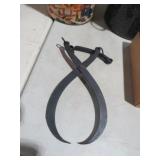 VINTAGE METAL ICE TONGS