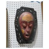 CARVED AFRICAN STYLE MASK