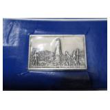 FRANKLIN MINT BI-CENTENNIAL PEWTER IGNOT