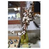 HAND PICKED COTTON W/ VASE & ALABAMA POST CARD