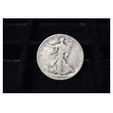 1929 D WALKING LIBERTY HALF DOLLAR 90%