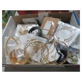 BOX OF COSTUME/FASHION JEWELRY