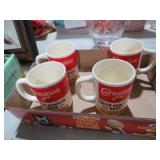 (4) CARNATION HOT COCOA MIX MUGS