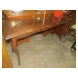 WOOD SOFA/ENTRY WAY TABLE