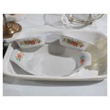 COLL. VTG CORNINGWARE SPICE OF LIFE, FLORAL BOUQUE