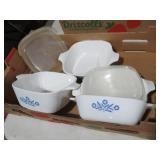 COLL. CORNINGWARE BLUE CORNFLOWER DISHES