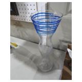 BLENCO HAND BLOWNED SPIRAL COIL VASE