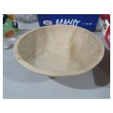 HANDMADE WOOD DOUGH BOWL